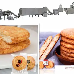 全自动酱油饼生产设备 济南全自动酱油饼生产线 济南林阳全自动酱油饼加工机械
