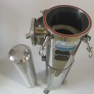 供应2号单袋卫生级镜面袋式过滤器