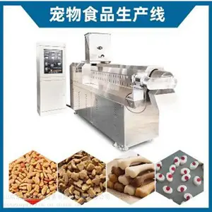 玉米大豆豆粕饲料加工设备 猫粮宠物食品膨化生产线
