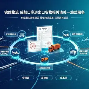 成都进出口货物报关清关服务供应商