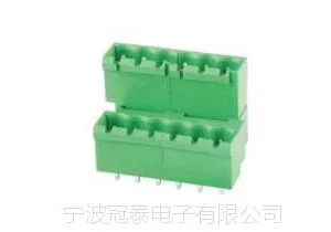 供应插拔式双排插座、焊板式双排插座、2EGTVTC、5.08接线端子、冠泰电子