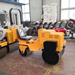 小座驾双钢轮震动压路机驾驶型振动钢轮压路车路畅经济实用的小压路机
