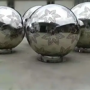 直径1500mm不锈钢电镀空心球|空心铁球制作厂家