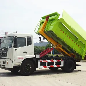 东风天锦12吨勾臂垃圾车
