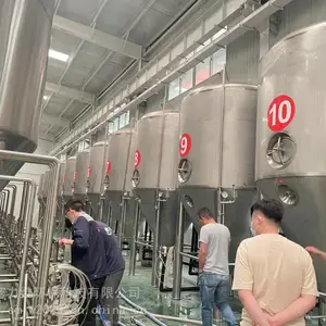 啤酒厂大型精酿啤酒设备年产3000吨啤酒设备