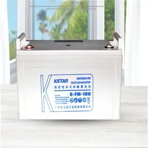 KSTAR科士达蓄电池代理商6-FM-200AH固定性免维护12V200AH后备电源