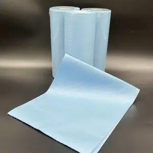 木浆涤纶三抗水刺布 一次性手术衣无纺布原料 透气手术衣三抗水刺布