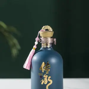 1��װ�����մɾ�ƿ 500ml�ܷ�¹Ŵ��о�ƿ ��������´�С��ƿ�ӳ�