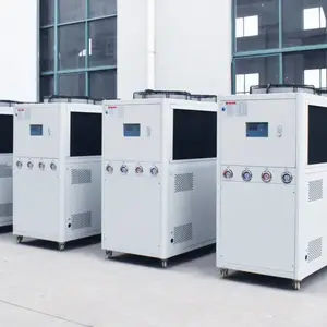 现货工业冷水机 模具降温制冷设备 镀镆20P冷冻机风冷式冷水机组