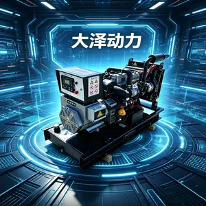 大泽动力56KW天然气发电机组支持国外电压定制养殖场出口燃气机组