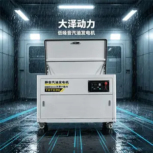 10kw汽油发电机低噪音干接点启动出口用