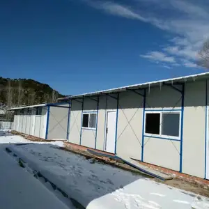 工地用岩棉板侯马彩钢房 祈虹彩钢板房厂家