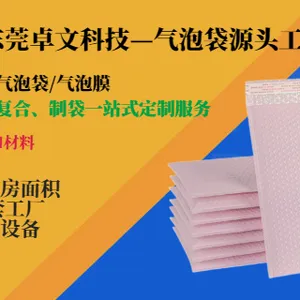 东莞加厚防震气泡袋品牌推荐 东莞市卓文塑胶科技供应