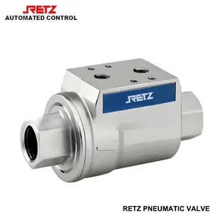 进口气动梭阀 气控快速开关二通阀 品牌:美国RETZ(瑞茨)