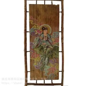 宾馆酒店办公室风水木板画幼儿园国学吊饰木板画