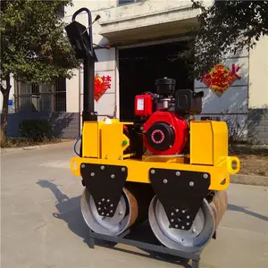 手扶双钢轮压路机工程小范围施工作业厂家直销包邮
