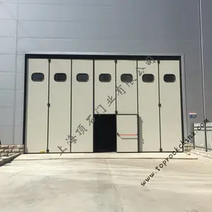 江苏 折叠门 电动折叠门 高铁折叠门 顶石门业***