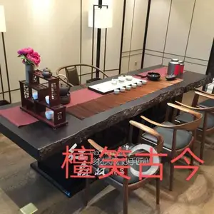 实木大板,黑檀巴花胡桃木大板茶桌办公台家具