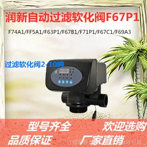 润新全自动水处理软化阀时间流量型F65P1树脂罐控制器10吨多路阀