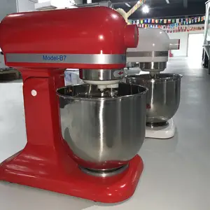 【厂家批发】7升鲜奶机厨师机商用静音奶油机家用7L搅拌机打蛋器 颜色可选