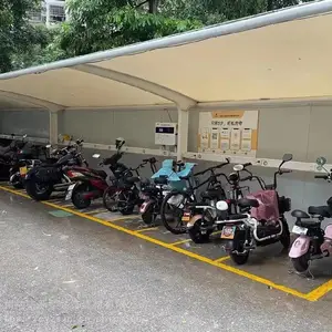 电动自行车集中充电处车棚 旧城改造充电棚 安装生产商苏 州灿宇建材
