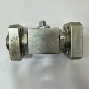 供应德国MHA二通法兰高压球阀BKH-DN13-SAE210-112A