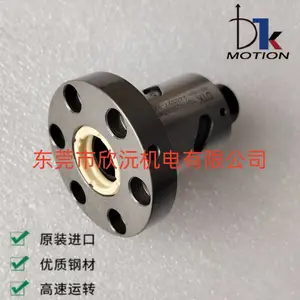TSFIR1604T4D/N双切边四个安装孔 圆法兰六个安装孔螺母丝杆 台湾DTK品牌滚珠丝杠轴承加工 TSFIR/L1605T4D/N