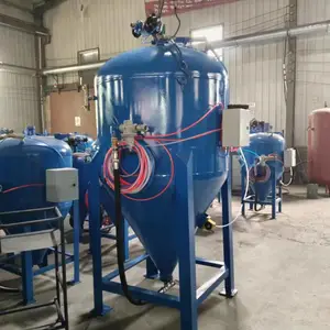 钢筋钢管除锈无尘喷沙机,手动环保水砂混合打沙机/高压水喷砂