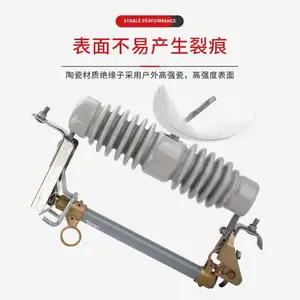 泰伦 35kv户外防风高压跌落式熔断器HPRWG2 HGRW1-100-200A跌落开关