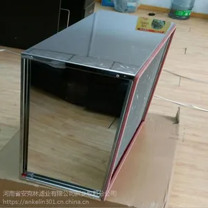无尘车间有隔板空气过滤器 H13高效铝隔板空气过滤器610*610*120