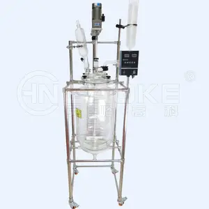 高科仪器10L20L30L50L100L双层玻璃反应釜