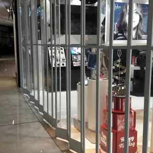 广州水晶折叠门,水晶推拉折叠门生产,铝合金折叠门订做-奥兴门业