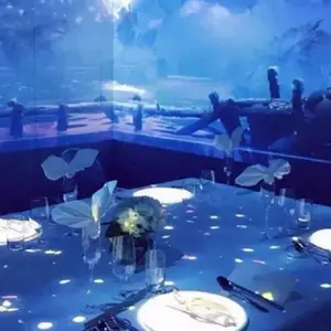 沉浸式餐厅 3D全息投影技术 多种环境氛围 全息互动