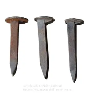 8*80手工道钉 矿用铁路轨道枕木用道钉 螺旋道钉 高强度道钉