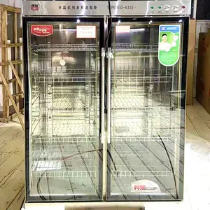 康庭商用消毒柜 YTP638A2-KT12水晶系列中温消毒柜 双门餐具消毒保洁柜