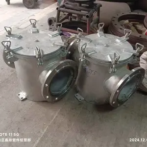 承揽管道焊接组件船用镀锌过滤器,型号齐全,