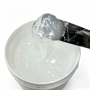 源头厂家直销丝印直角打底硅胶｜型号CX-2802 ｜直角效果印花硅胶｜纺织品印花硅胶