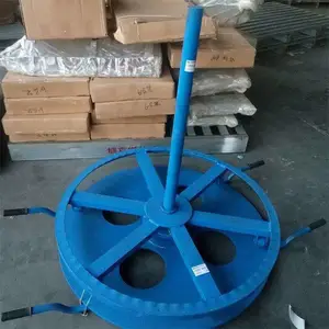卧式铁丝放线架 可旋转的电缆放线架 电力工具机械放线架