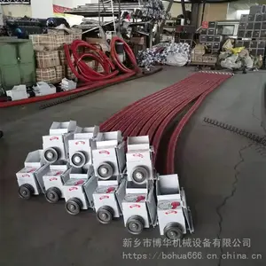 博华 小麦装车吸粮机 便携式软管上料机 120管径8米车载抽粮机