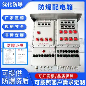防爆照明动力配电箱 电伴热可调温度控制箱 IP65粉尘检修电源插座箱