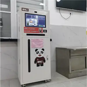 自动发托盘机 智慧食堂刷脸托盘机 刷脸吐盘机