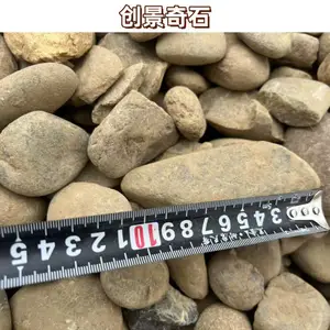 揭阳揭东鹅卵石人行道铺设 揭东鹅卵石园林装饰 揭东变电站鹅卵石