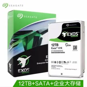 希捷(Seagate)12TB 256MB 7200RPM 企业级硬盘 SATA接口 ST12000NM001G