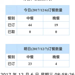 学校二维码取餐系统集成
