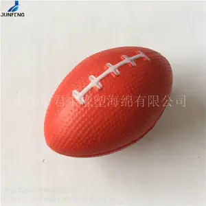 定制 PU 橄榄球 压力球 可印刷 LOGO 大量热销橄榄球压力球