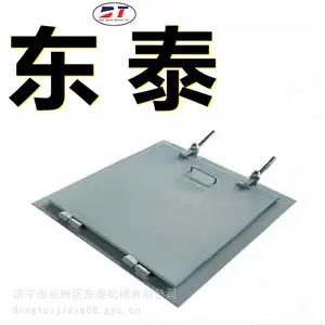 加工定制热电厂落煤管及时检查方型观察门 头部护罩快开式密封门