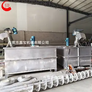 鑫宝生产厂家方形吊篮,清洗槽,PET清洗机,沉水料清洗机,PP颗粒清洗机不锈钢材质按需定制,成套生产美观