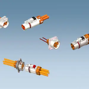AMPHENOL安费诺新能源POWER-LOK连接器PL182Y-301-50