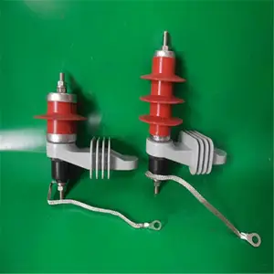 高压10KV氧化锌避雷器可卸式 跌落式避雷器摘挂HY5WS-17/50DL-TB