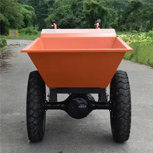 重庆岷焜科技轮距75CM汽油斗车工地***车MK-750A大轮子汽油斗车